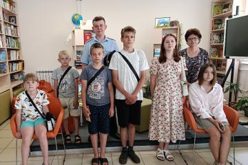Экскурсия в библиотеке