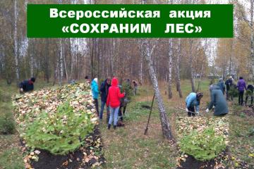 Всероссийская акция "Сохраним лес"