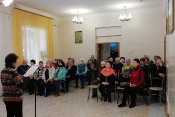 "И вновь январь, и снова День Татьяны.." литературно - познавательный час в РЦ "Берёзка"