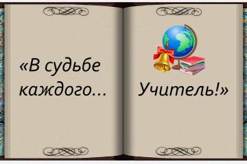 ФОТОВЫСТАВКА КО ДНЮ УЧИТЕЛЯ
