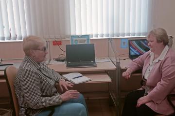 Рабочий визит в Свердловский район председателя Правления РО СПР Орловской области
